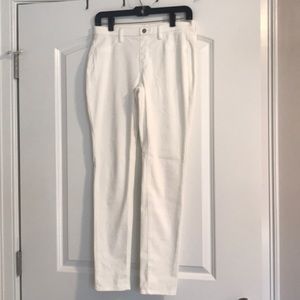 White, NEVER WORN jeggings